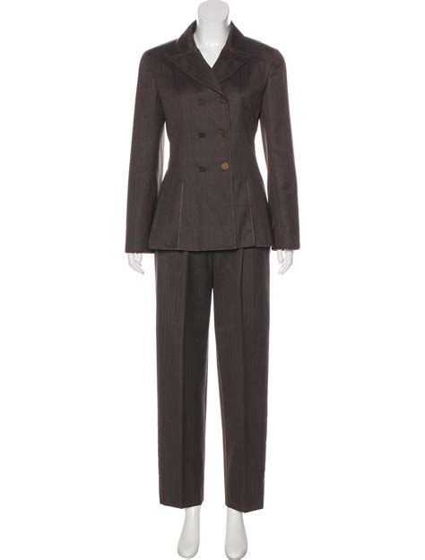 chanel trouser suit|vintage chanel suits.